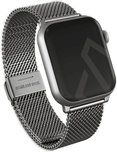 Burga Mesh Elegance Apple Watch reim - S??lv
