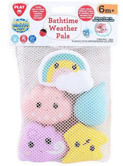 Play Bath Toys Weather Influences 5pcs.