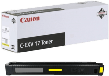 Canon C-EXV 17 Tonerkassett Gul