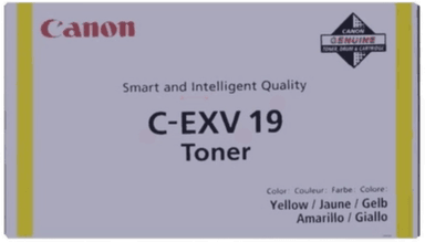 Canon C-EXV 19 Tonerkassett Gul