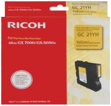 Ricoh Gel-kassett gul 405539