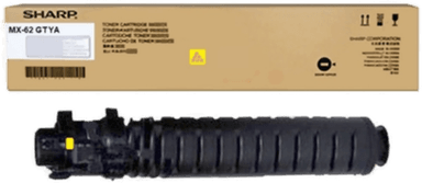 Sharp Tonerkassett gul MX62GTYA