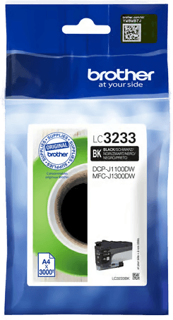 Brother LC3233BK Blekkpatron Svart
