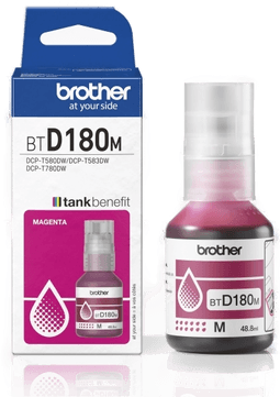 Brother BTD180M blekkflaske Magenta