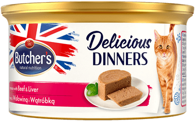 Butchers Delicious Dinners Oksekjøtt og lever