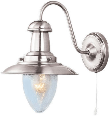 Searchlight Vegglampe Fisherman sølv
