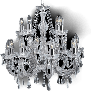 Searchlight lysekrone MARIE THERESE 12 l.