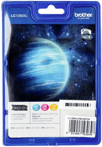 Brother LC-1280XL Blekkpatron CMY