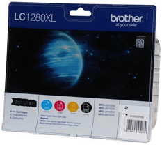 Brother LC-1280XL blekkpatroner 4 stk