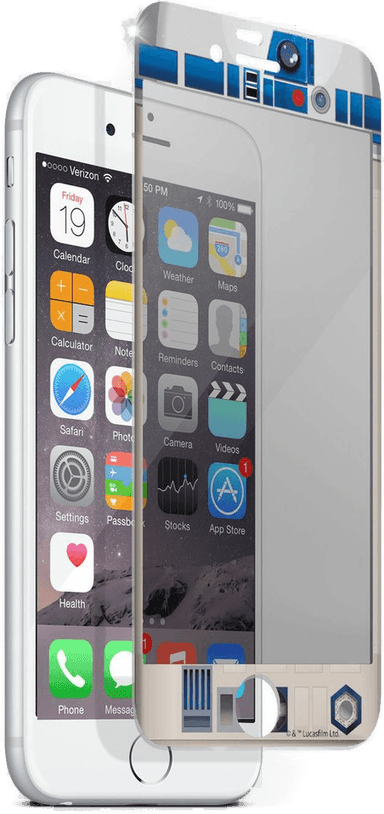 Star Wars R2D2 Herdet Glass iPhone 6/6S