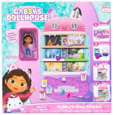 Gabby's Dollhouse Leirekatter og Dukkehussett