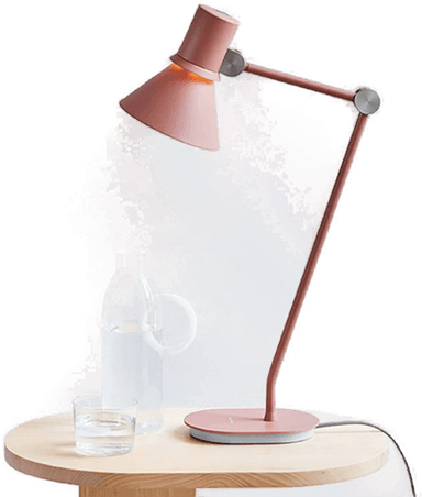 Anglepoise Type 80 bordlampe, rosa