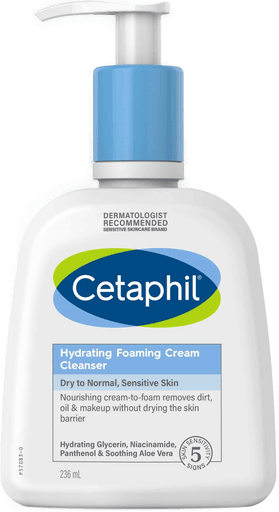 Cetaphil Hydrating Foaming Cream Cleanser