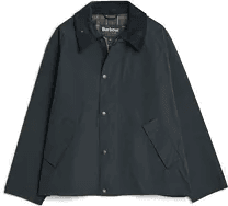Barbour Heritage Oversize Transporter Jacket Navy