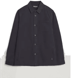 Barbour Lifestyle Washed Cotton Overshirt Navy