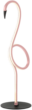 Elstead Flamingo LED-bordlampe, rosa