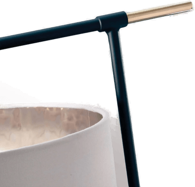 Elstead Balance bordlampe, svart/nikkel