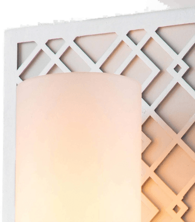 Elstead Ziggy vegglampe, sølv