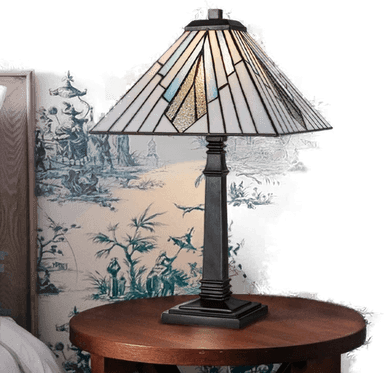 Elstead Alderley bordlampe, 30 cm