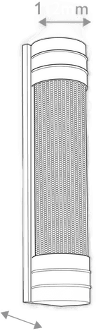 Quintiesse Vegglampe WILLARD, bronse