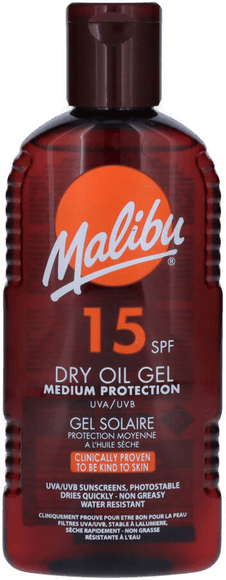 Malibu Dry Oil Gel SPF 15