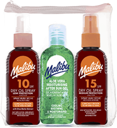 Malibu Travel Pack 100 ml 3 stk.