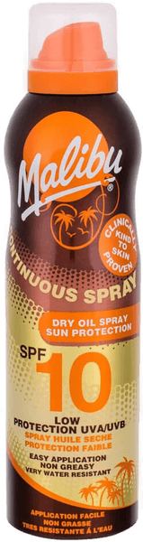 Malibu Continuous Dry Oil Spray SPF 10 175 ml