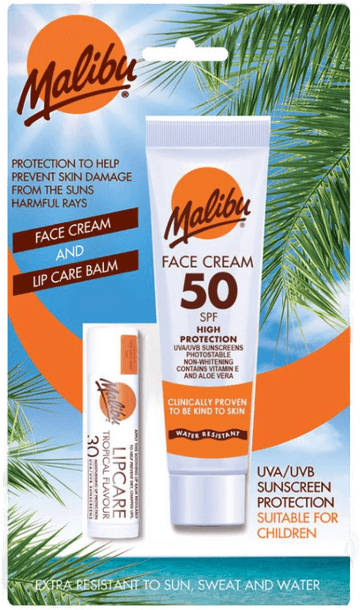 Malibu Face Sun Lotion SPF 50 40 ml