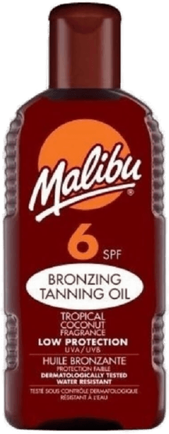 Malibu Bronzing Tanning Oil SPF 6