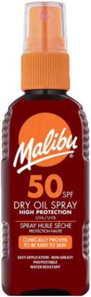 Malibu Dry Oil Sun Spray SPF 50