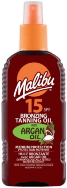Malibu Bronzing Tanning Oil SPF 15 200 ml