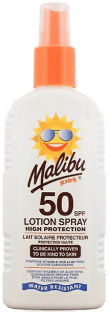 Malibu Kids High Protection Lotion Spray SPF50 200 ml