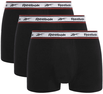 Reebok 3P Barlow Sports Trunk Svart
