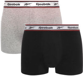 Reebok 3P Barlow Sports Trunk Grå/Svart