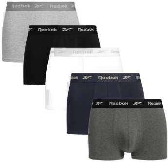 Reebok 5P Boyes Trunk Marine/Grå