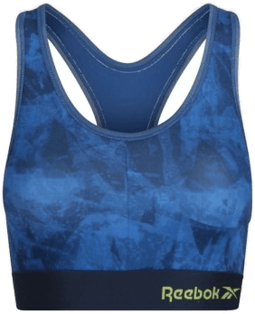 Reebok BH Gail Sports Crop Top Blå