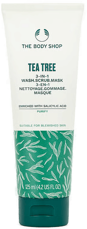 The Body Shop Tea Tree 3-in-1 Wash, Scrub & Mask