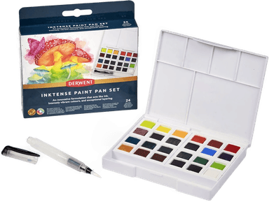 Derwent Inktense 24 halvkopper
