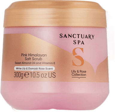Sanctuary Spa Lily & Rose Salt Scrub 300 g