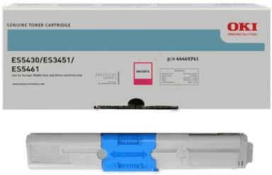 OKI Tonerkassett magenta 5.000 sider 44469741