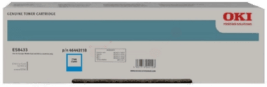 Oki Tonerkassett Cyan 46443119