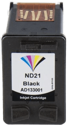 Peach Blekkpatron HP 21XL - Svart