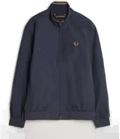 Fred Perry Brentham Jacket Navy