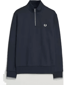 Fred Perry Half Zip Sweatshirt
