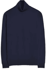John Smedley Cherwell Rollneck Midnight