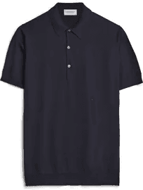 John Smedley Adrian Slim Fit Polo Navy