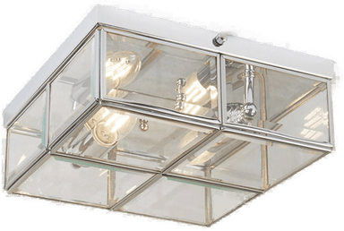 Searchlight Taklampe Pisa, krom