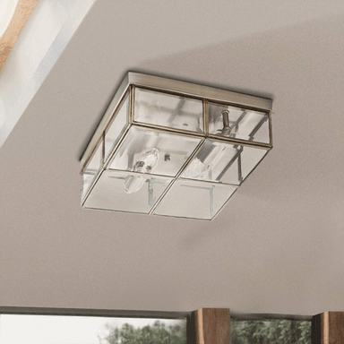 Searchlight Taklampe Flush 25x25cm