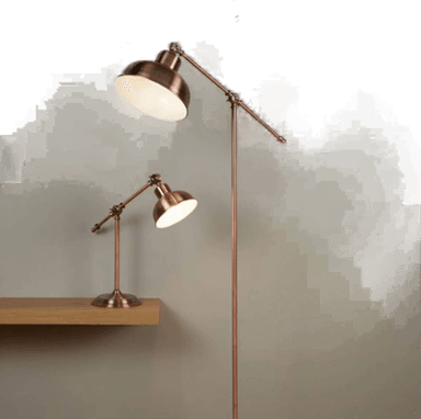 Searchlight Gulvlampe Macbeth kobber