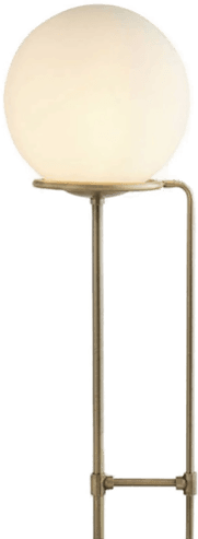 Searchlight Gulvlampe Sphere messing antikk